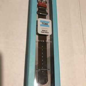 TOMS olive green 38mm Apple Watch Band